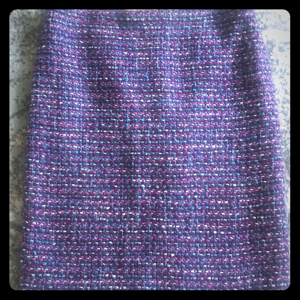 JCrew tweed pencil skirt